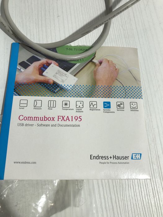 Modem USB HART Entress+Hauser Commubox FXA 195-G1