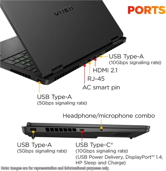 HP OMEN Amd rayzen 9-9840HX rtx 5060 8 g