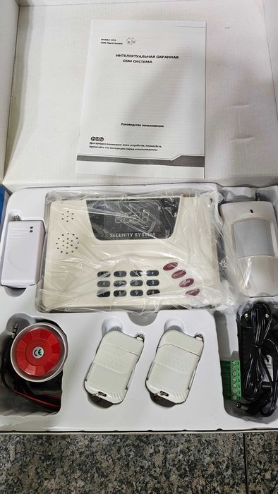 GSM сигнализация охранная система для дома гаража офиса сейфа НОВАЯ!