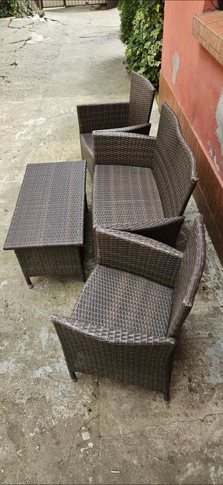 Set gradina din Ratan