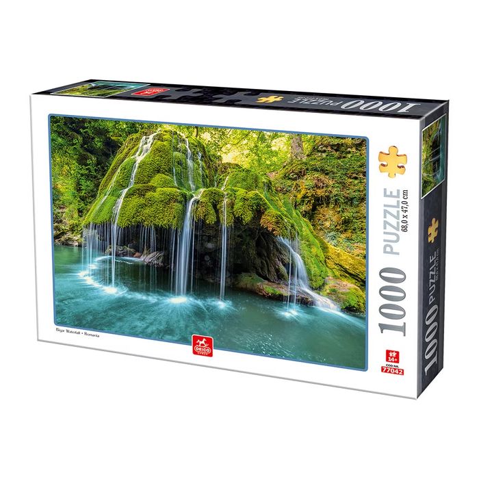 Puzzle Cascada Bigăr - Bigar Waterfall Romania - Deico 1000 piese