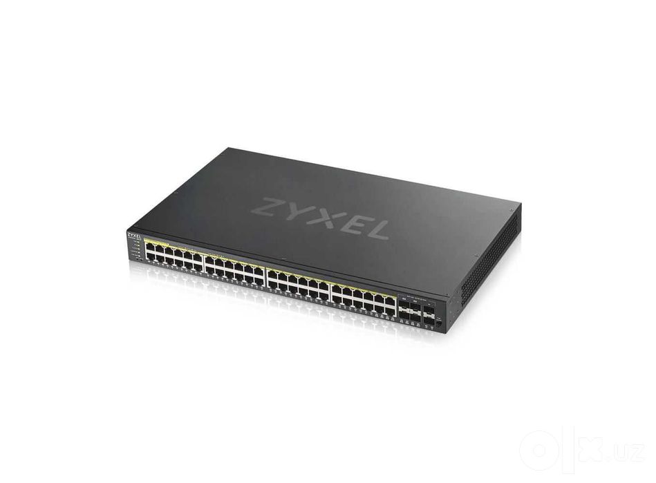Продам управляемый Коммутатор 2 уровня Zyxel GS1920-48HPV2 новые
