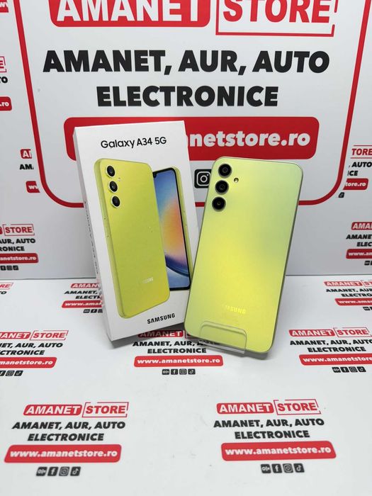 Samsung Galaxy A34 5G Memorie 128 GB Amanet Store Braila (11739)