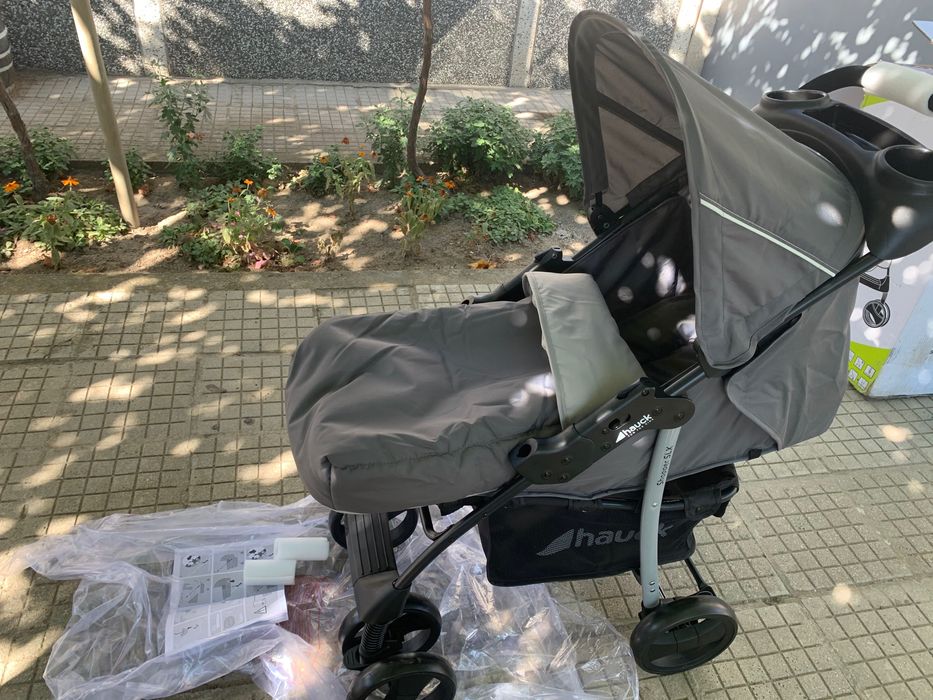 Hauck - Комбинирана Количка Shopper SLX Trio Set Stone/Grey