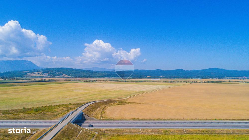Teren extravilan 17,000mp Rasnov langa Autostrada A3, zona industriala