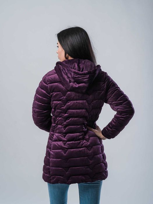 Дамско зимно яке, средна дължина