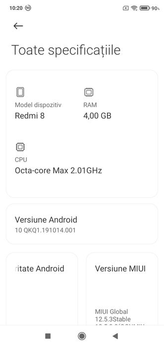 Redmi 8 stare bună