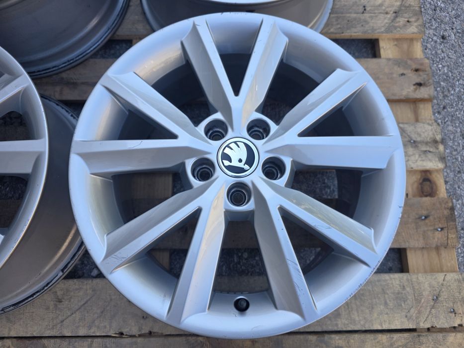 Лети джанти 16ки 5х100 Skoda