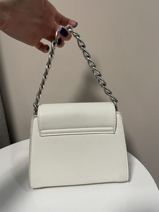 Бяла малка чанта през рамо Jenny Fairy