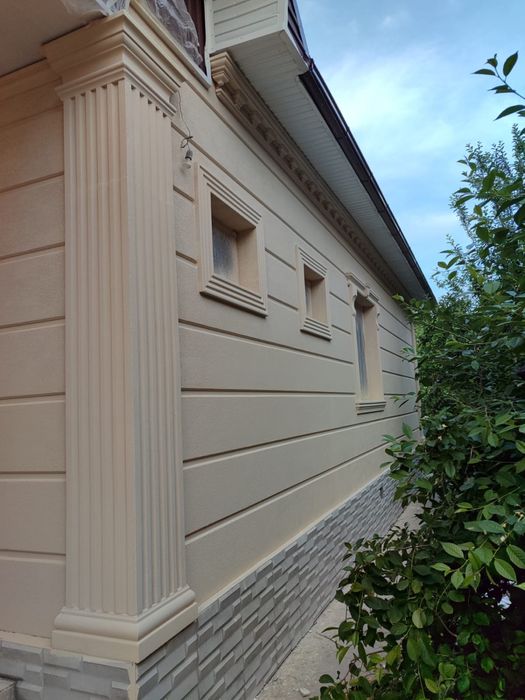 Термопанель.Теплофасад.Декор.Травертин.Полифасад