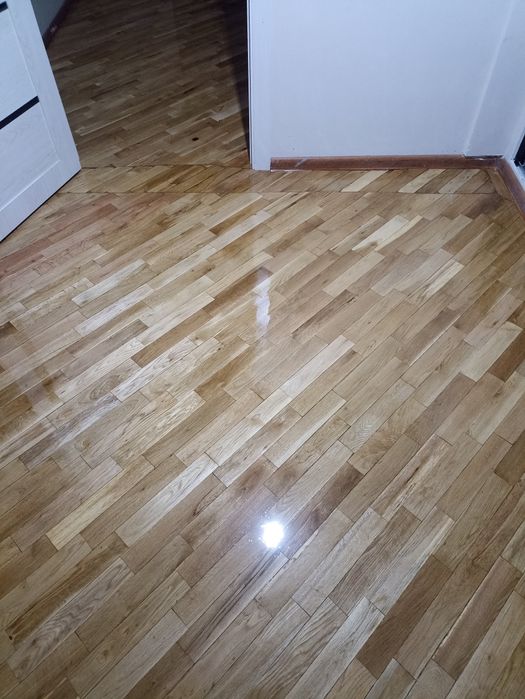 Шлифовка пол паркет