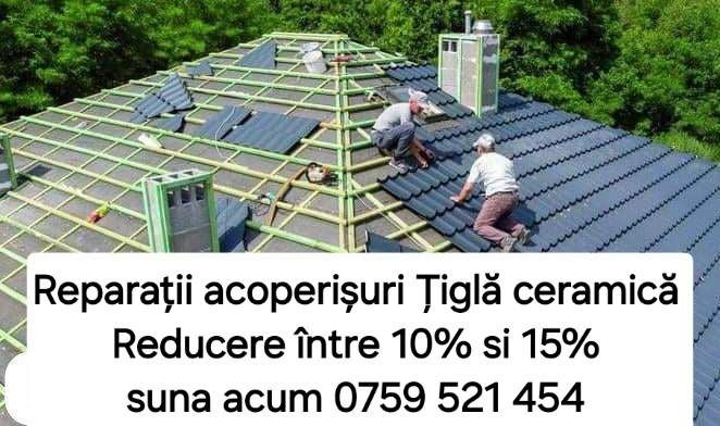 Acoperiș Tabla BILKA Reparații Acoperișuri hidroizolații dulgheri