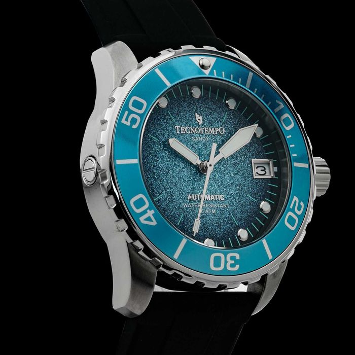 Автоматичен часовник - Tecnotempo - “SANDY” – Sky Blue - 300 метра