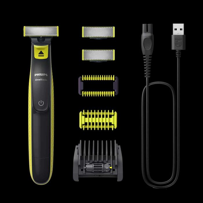 Philips OneBlade самобръсначка за подстригване, оформяне и бръснене