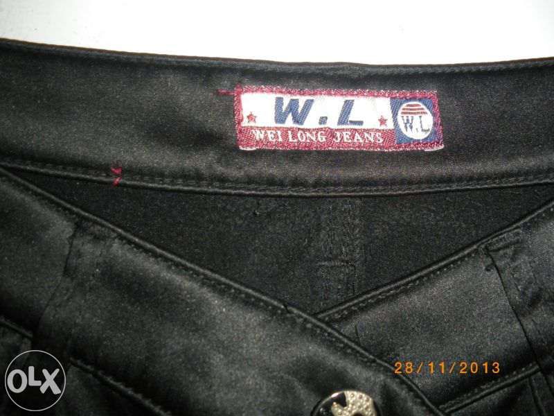 7/8 панталон черен