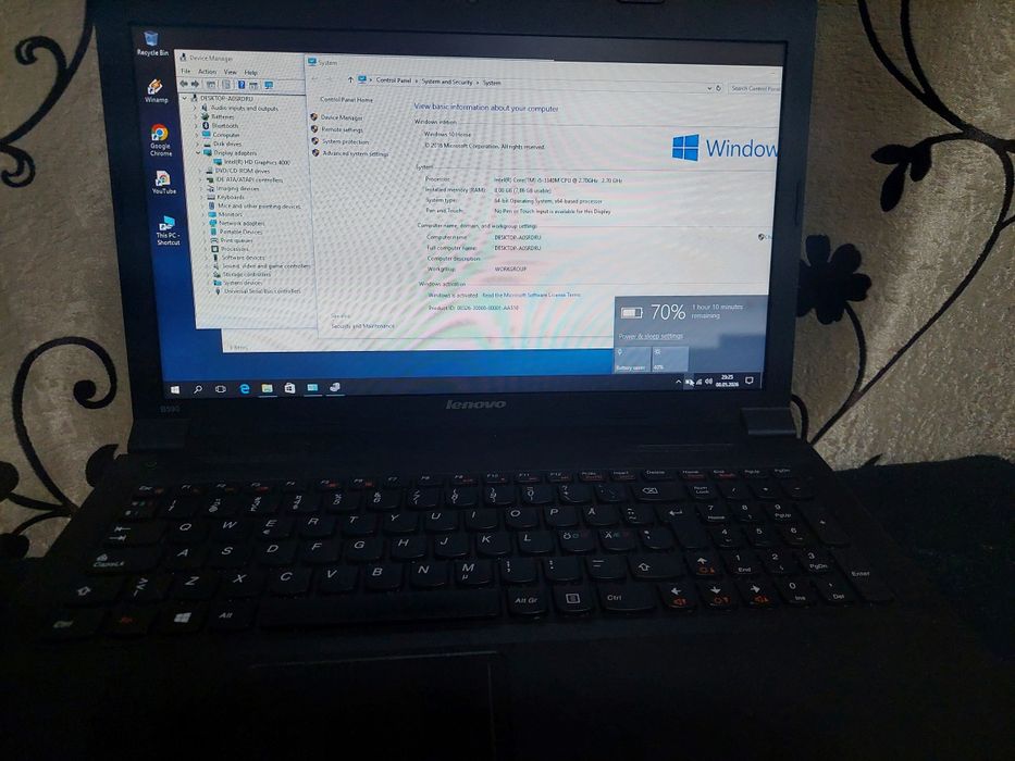 Laptop Lenovo B590
