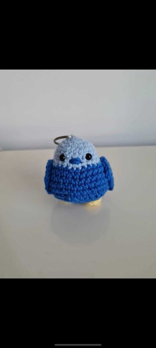 Breloc Porumbel Crosetat