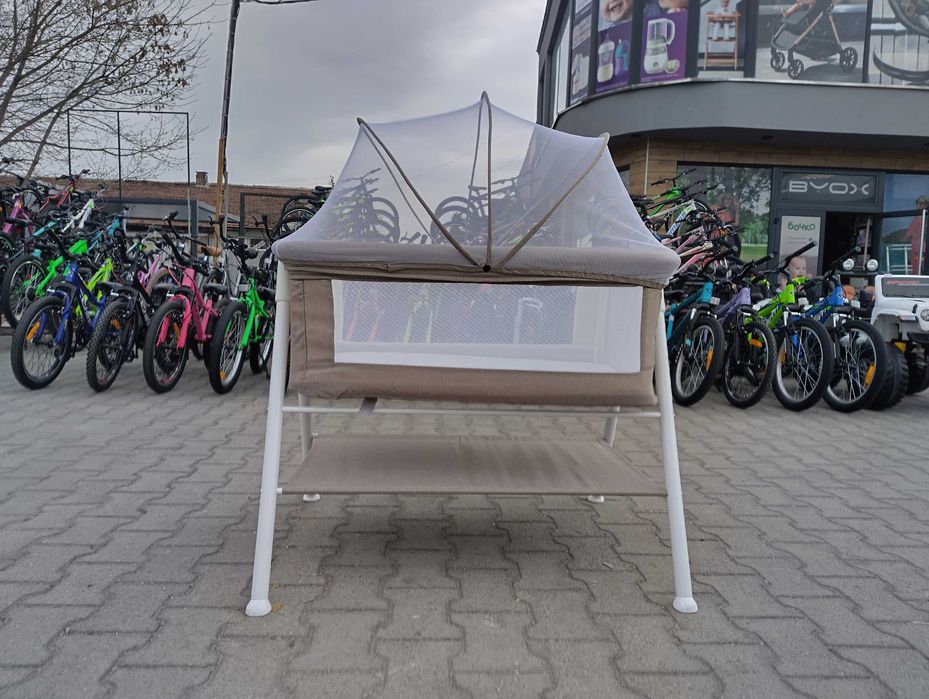 MONI Бебешко легло KALINIHTA бежов