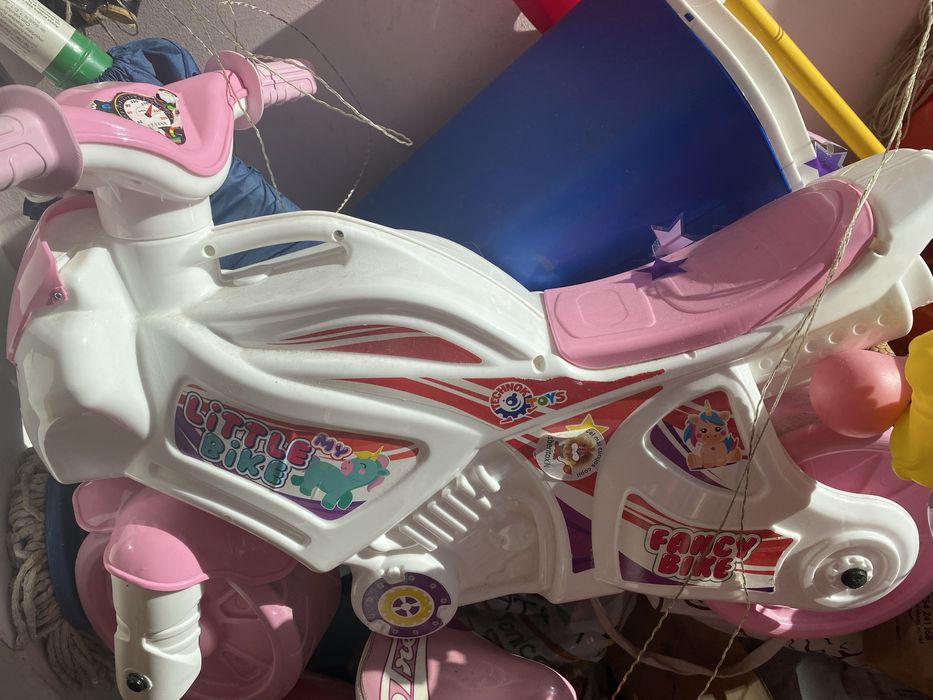 Motocicleta fara pedale