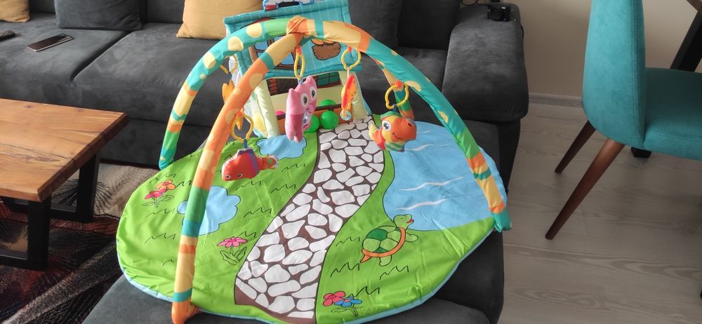 Активна гимнастика Moni - Happy Farm, зелена