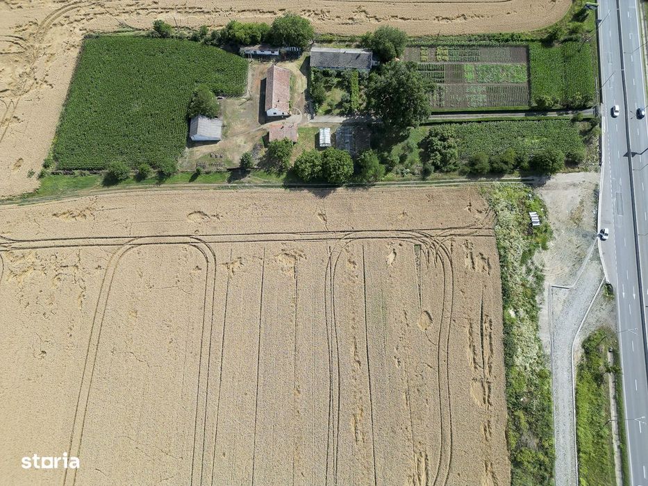 Teren 7653mp cu PUZ aprobat DN Arad Oradea