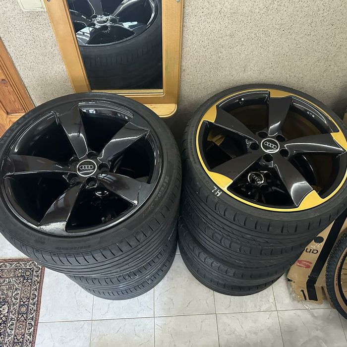 Джанти с гуми за ауди
