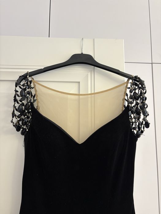 Продам вечернее черное платье