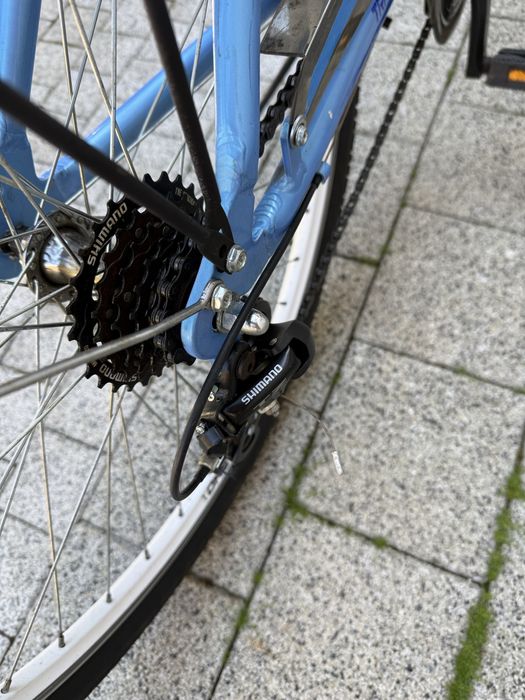 Vand bicicleta DHS Travel complet echipata