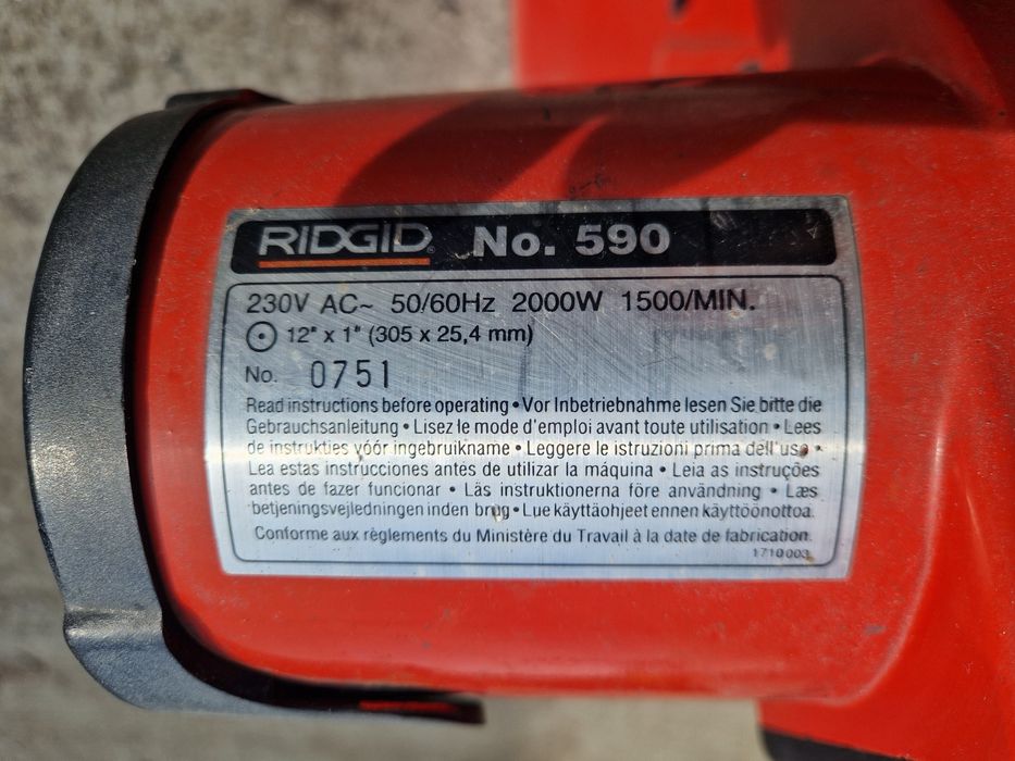 Ridgid 590 - fierastrau debitat metale