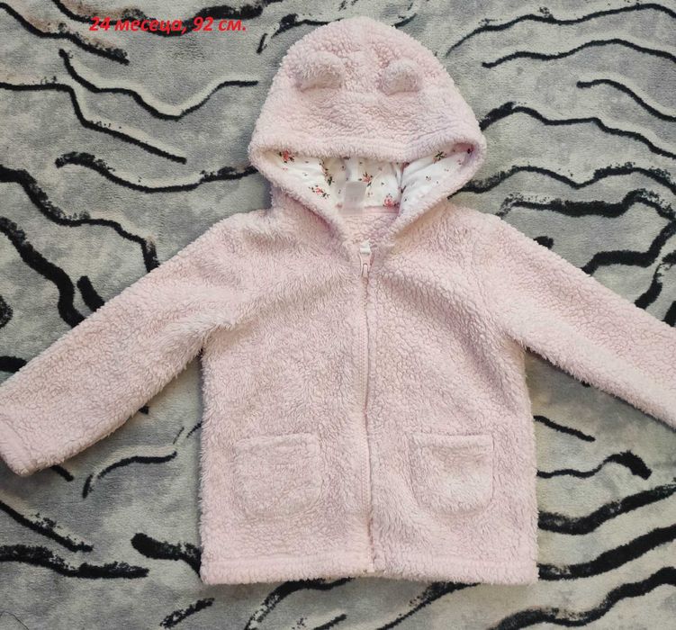 Страхотни детски пухкави палта/жилетки, различни модели и размери