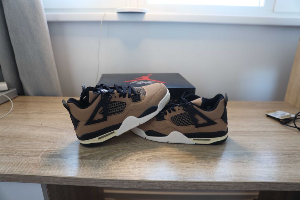 Jordan 4 Pearl Milk Tea 39 40