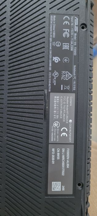 Dezmembrez Laptop Asus Tuf FX505DV