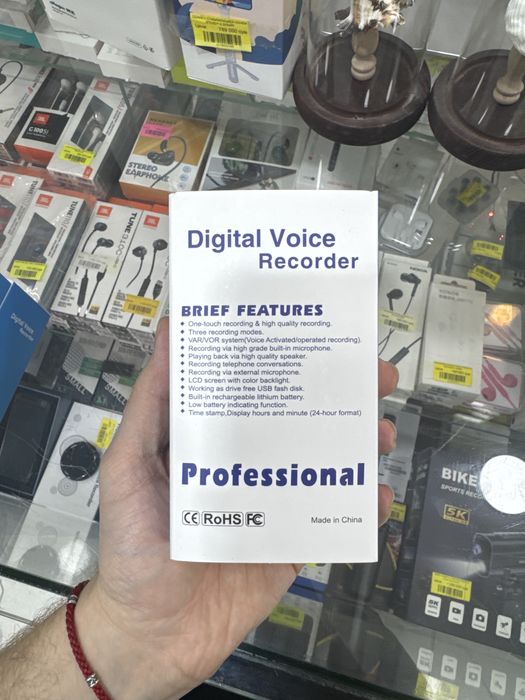 Диктофон 8gb  16 gb dictofon voice recorder