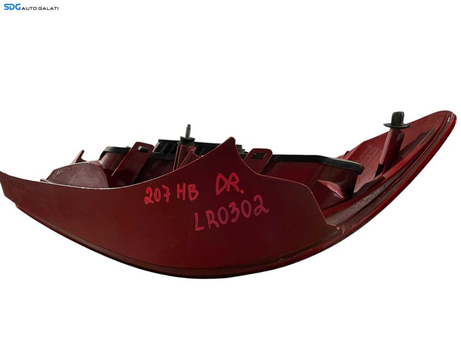 Stop Lampa Tripla Dreapta Peugeot 207 Hatchback Scurt 2006 - 2014 [LR0302]