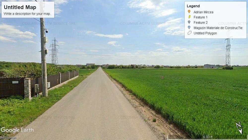 Balotesti Lacul Vlasia 3300mp 18900 euro (optional de inchiriat)