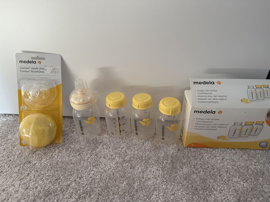 Medela biberon, sticle lapte, protectie mamelon