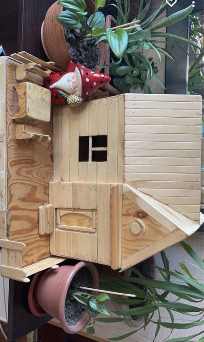 Деревяный домик