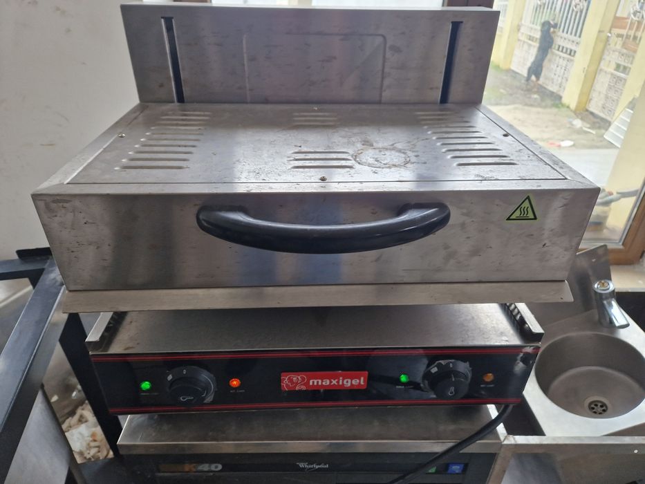 Espresor, Hota inox mare , salamandra, espresor cafea