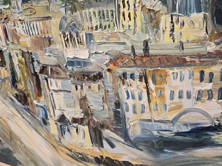 Павел Митков - картина Рилски Манастир 65/80см