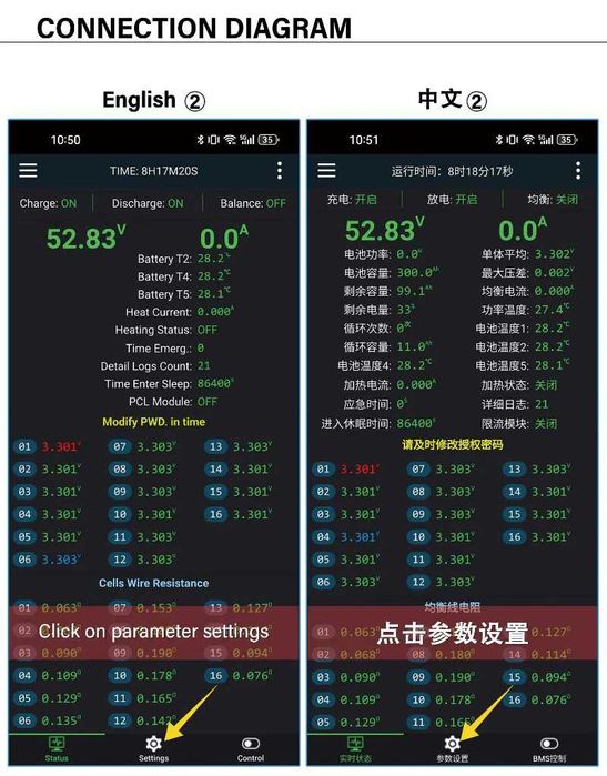 KIt Baterie Asamblare Lifepo4 Fotovoltaica Kit Complet fara celule 16S