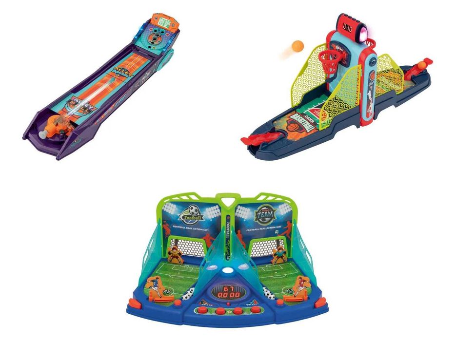 Електронна настолна игра Аркадна игра Баскетбол Пинбол Футбол - 3 вида