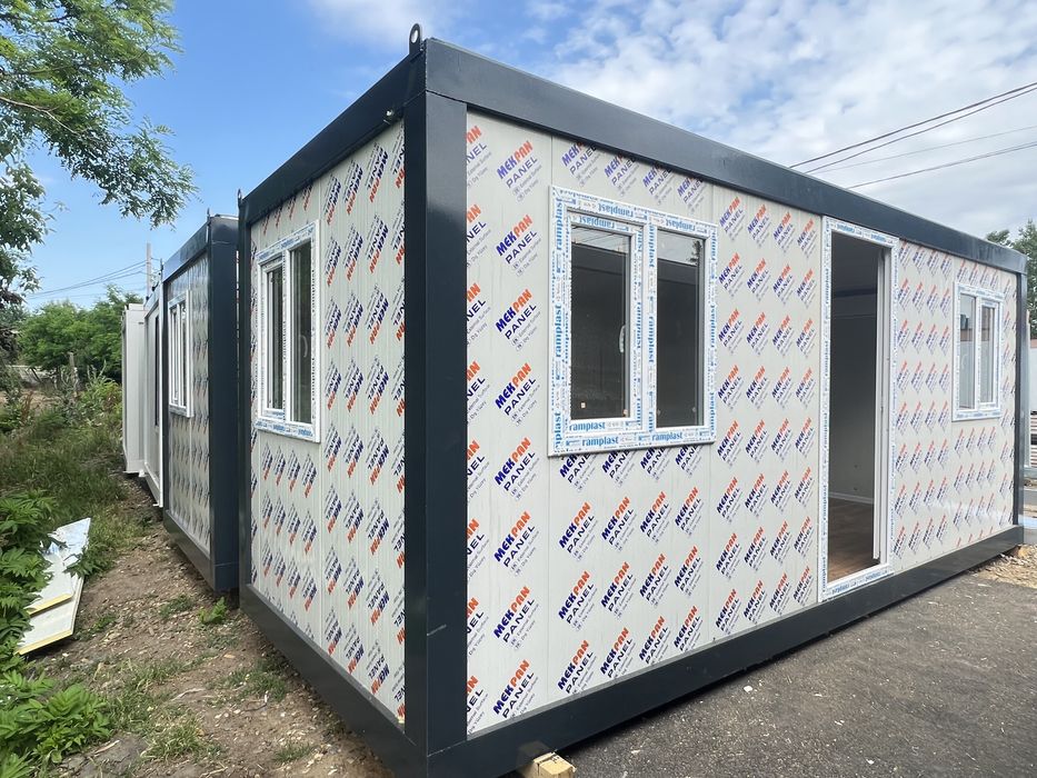Container birou santier vestiar Container de locuit sanitar modular