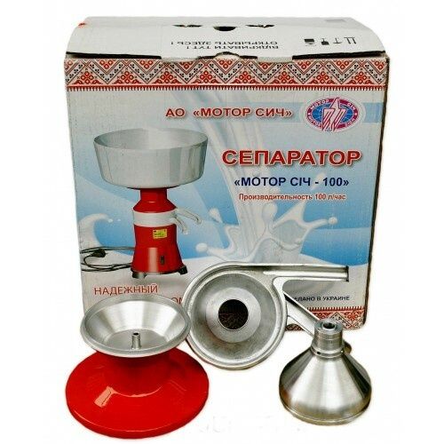 Украинский сепаратор для молока мотор Стич