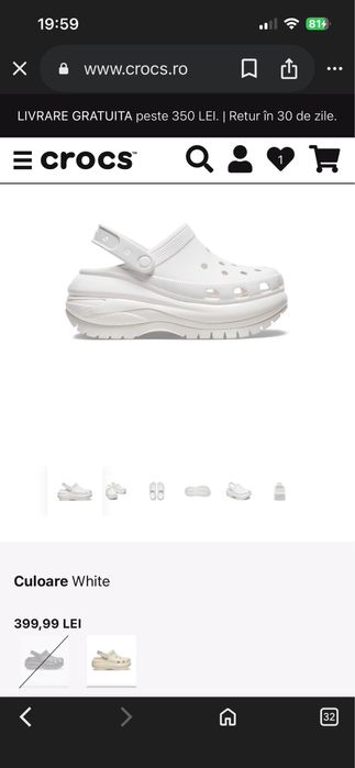 Crocs  ,Noi , Originali , Marimea 45