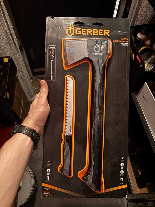 Сгъваем нож, мачете и брадва Gerber