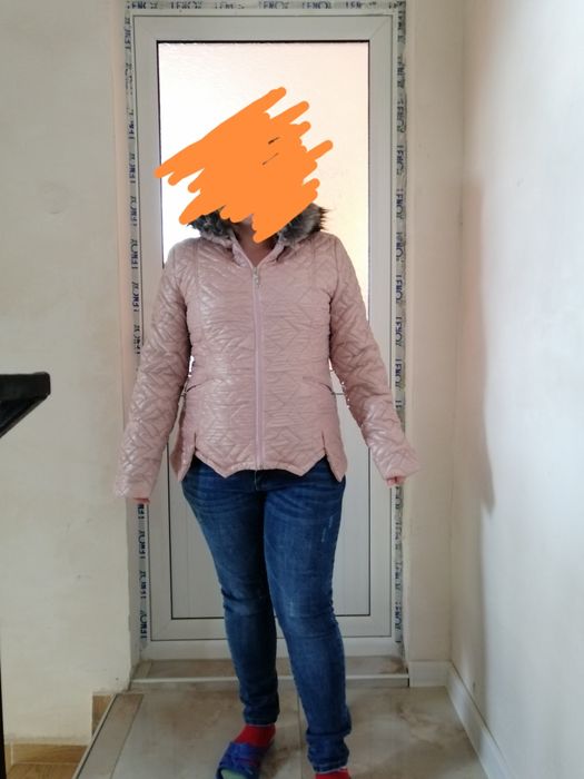 Ново яке 42 размер розово