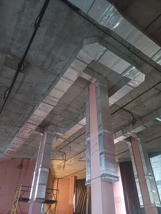 Установка вентиляции