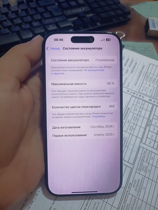 Iphon 16 pro sotiladi xolati idiyal