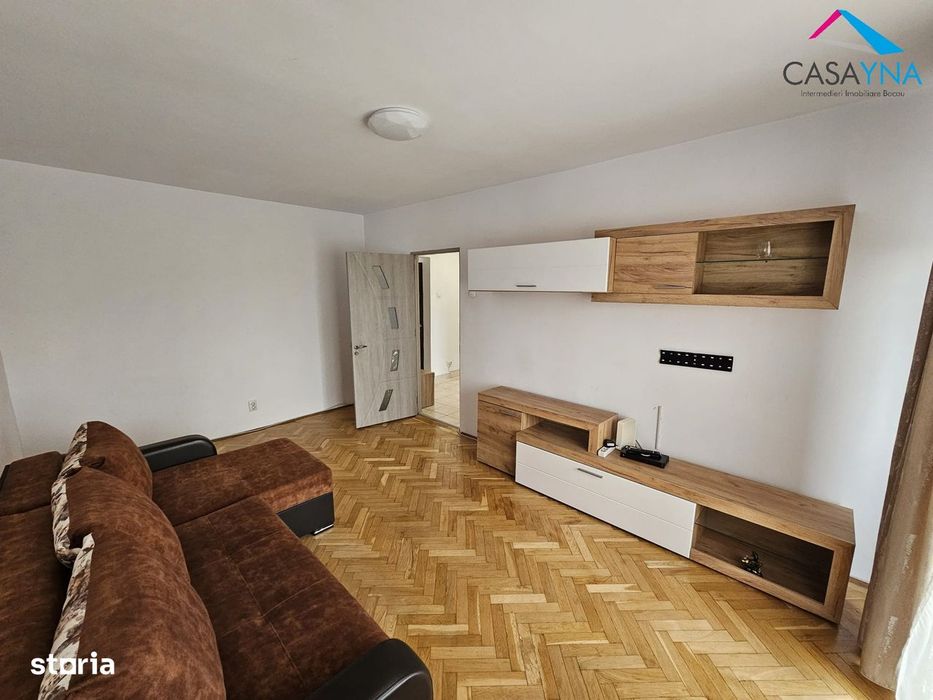 Central, ap.- 2 camere, decomandat, mobilat/utilat