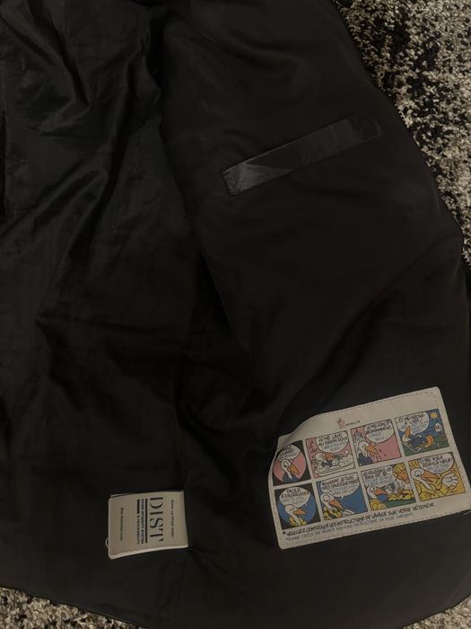 Geacă Moncler Maya – Neagră |  (fit XL)